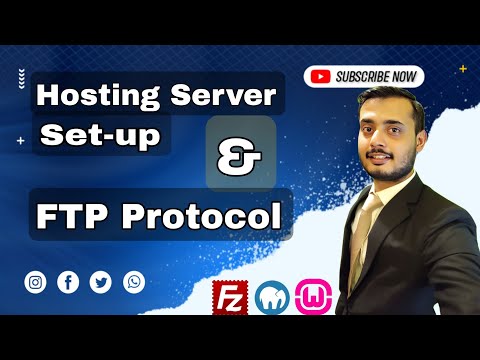 Server Hosting Setup and File Transfer Protocol | FTP setup and Server Hosting