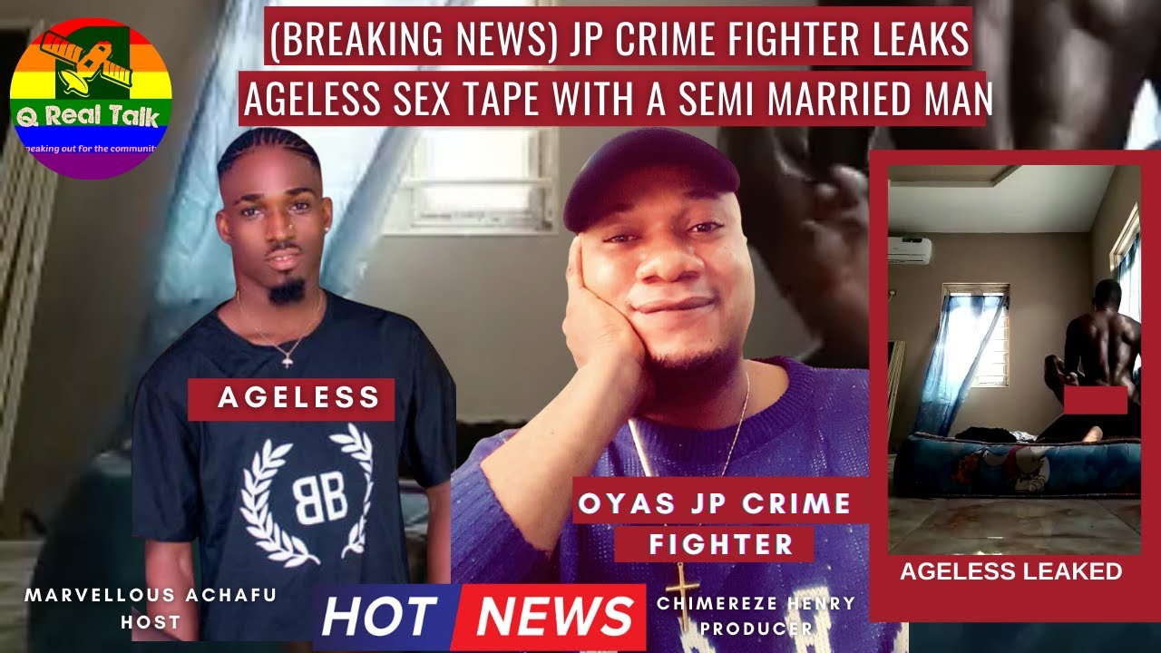 BREAKING NEWS Jp crime fighter leaks ageless sex tape gay porn  