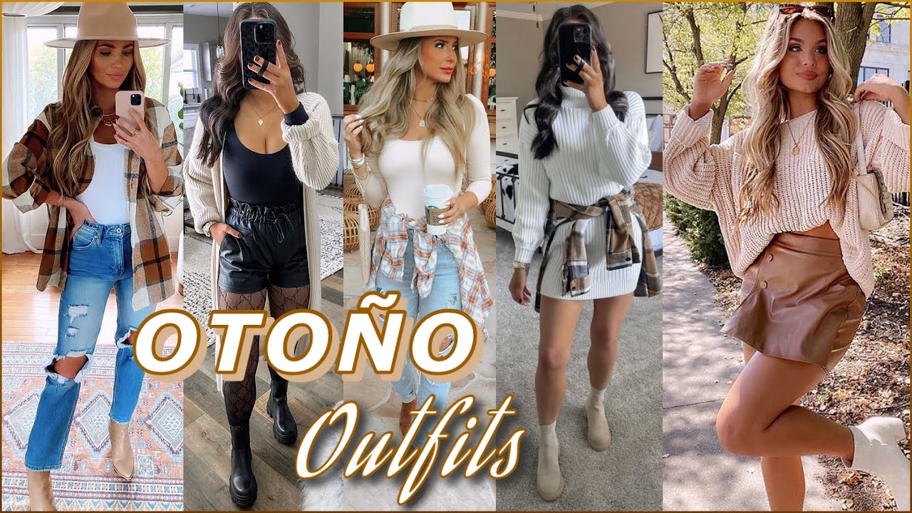 Estilos de OUTFITS OTOÑO Moda MUJER 2024