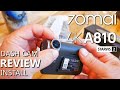 How to Install and Use a Dual Channel Dash Camera - 70mai 4K A810 Dash Cam Review