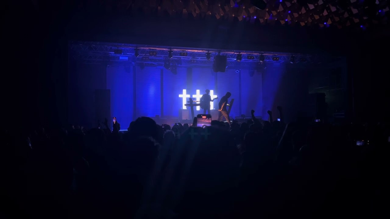 Crosses ✝️✝️✝️ live. Manchester uk 26/6/24 Covering Interpol’s ‘Untitled’