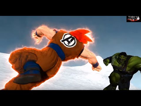 Hulk VS Goku - Part 1 - Marvel vs Dragon Ball