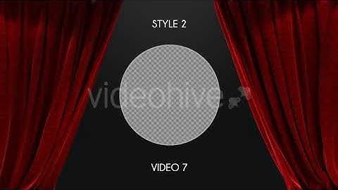 3D Realistic Red Curtains Opening & Closing - 10 Pack | Motion Graphics - Envato elements