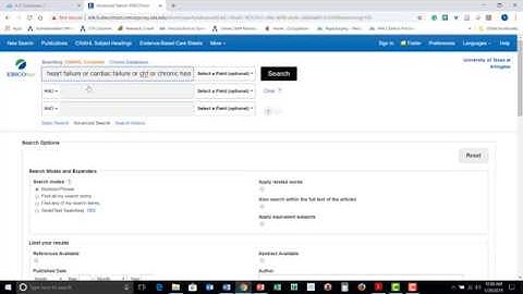 Nursing Research: Finding Quantitative Articles in CINAHL