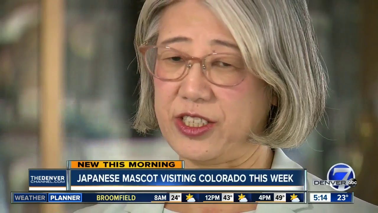 Japanese mascot Kumamon visiting Colorado this week