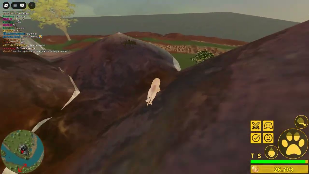 (Roblox Savannah Life) kosing as lion part 3!