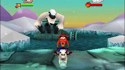 Crash Bash  | bearminator | boss fight | PS1