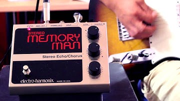 Pedal Demo #1 | Electro-Harmonix | Stereo memory man (late 90s)