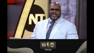 Shaq Is A Big Fan of Zion and Bol Bol | NBA on TNT Tuesday