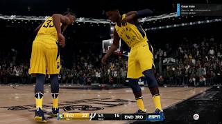 Nba live 19 xbox one x gameplay match complet indianapolis pacers -
san antonio spurs