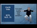 Chair Yoga for Beginners and Seniors | Lessen back pain, Improve Mobility &amp; Flexibility