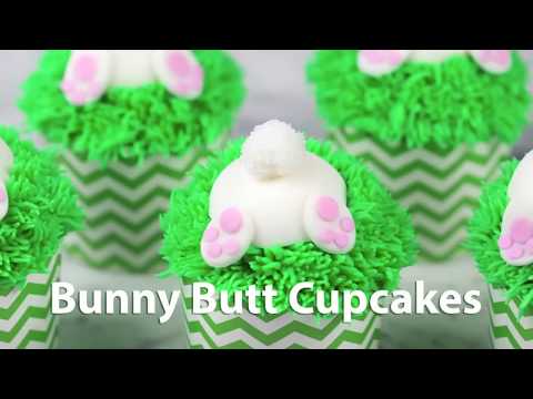 Bunny Butt Cupcakes