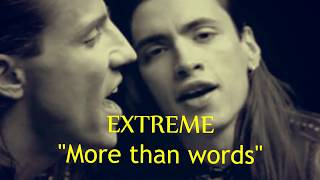 "More than words" by Extreme (with lyrics) chords