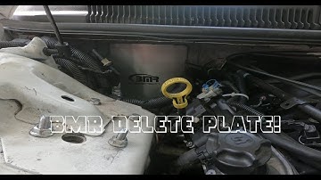 BMR Delete Plate & A/C Heater Box Removal 4th Gen Firebird