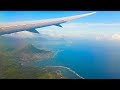 World's Most Beautiful Landings. #4. KLM Boeing 787-9 Dreamliner Landing in Mauritius (MRU)