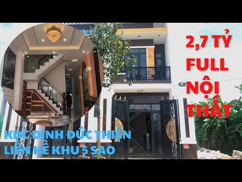 Video Nhà Đẹp Vừa Hoàn Thiện | Đường Đinh Đức Thiện| Giá 2,7... - youtube
