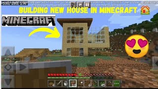 building my new house 🏠 || Minecraft game play ep.#1