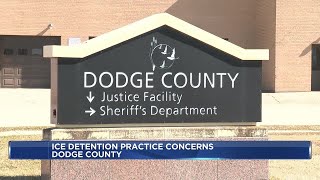 Ice detention practice concerns Dodge County