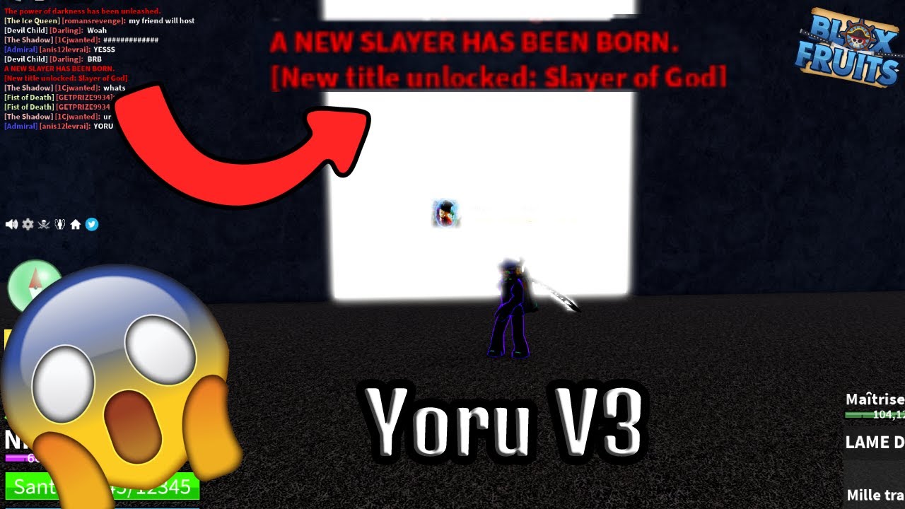 i became a BOSS and gives (FREE) Yoru/DARK BLADE in Blox Fruits - BiliBili