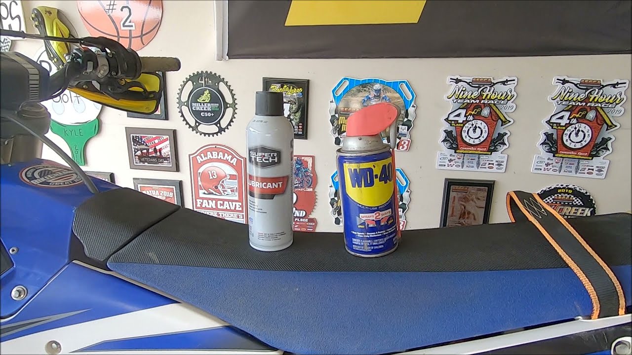 BEST O'RING CHAIN LUBE FOR YOUR DIRT BIKE YouTube