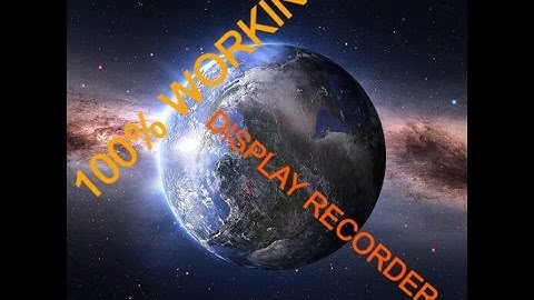 100% WORKING AND FREE DISPLAY RECORDER FOR IOS JAILBREAK REQUIRED