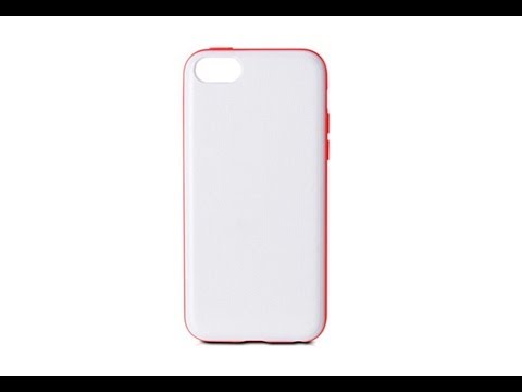 Чехол XtremeMac Microshield Accent бело-красный