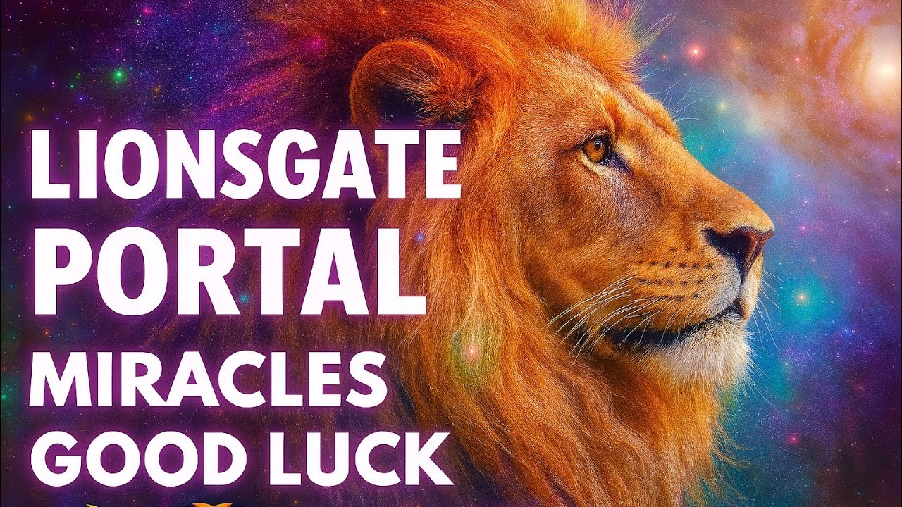 🌻 THE LIONS GATE PORTAL 🦁 8/8/25 Expect Miracles & Change! INTUITIVE TAROT READING♾ 