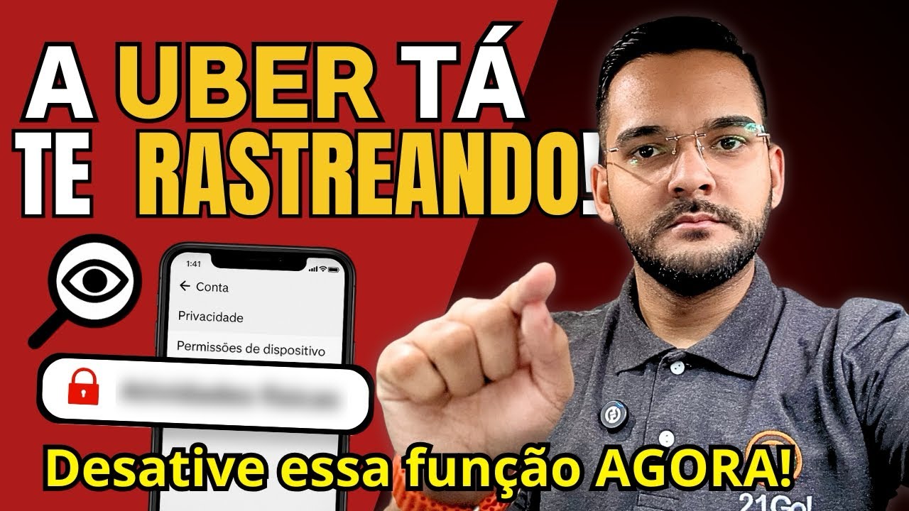 🟢 Desative ISSO AGORA no app da UBER! Estão te monitorando até OFFLINE!