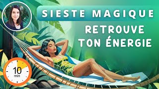 Sieste Hypnose Express regenerante 10 min pour recuperer de l energie