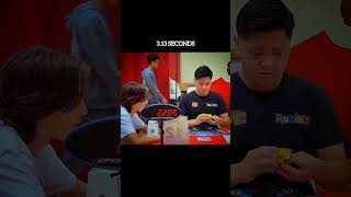 Max Park breaks the record 😅 #rubics cube #fastest solve #NonStopEditz147
