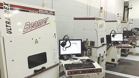 Garr Tool uses Beamer Laser Marking Systems machines