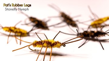 Pats Rubber Legs - Stonefly Nymph - McFly Angler Fly Tying Tutorials