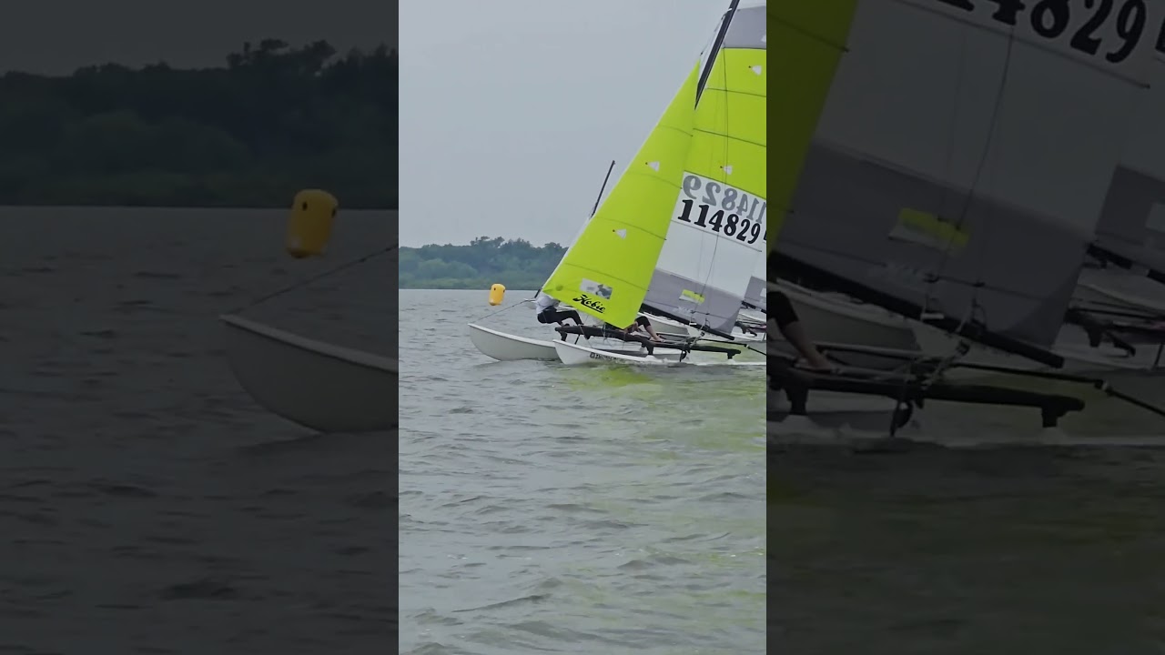 2024 US Sailing Multihull Championship at DCYC day 2 racing.  the teams from PR are making waves