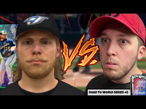 i faced my TOUGHEST OPPONENT of the year.. he's CHEATING? Road to World Series #5 (MLB The Show 21)