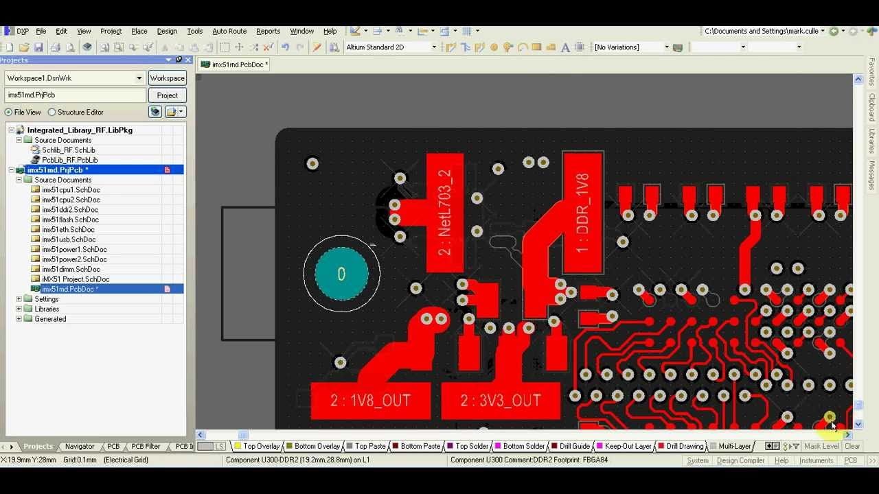 altium castellated holes