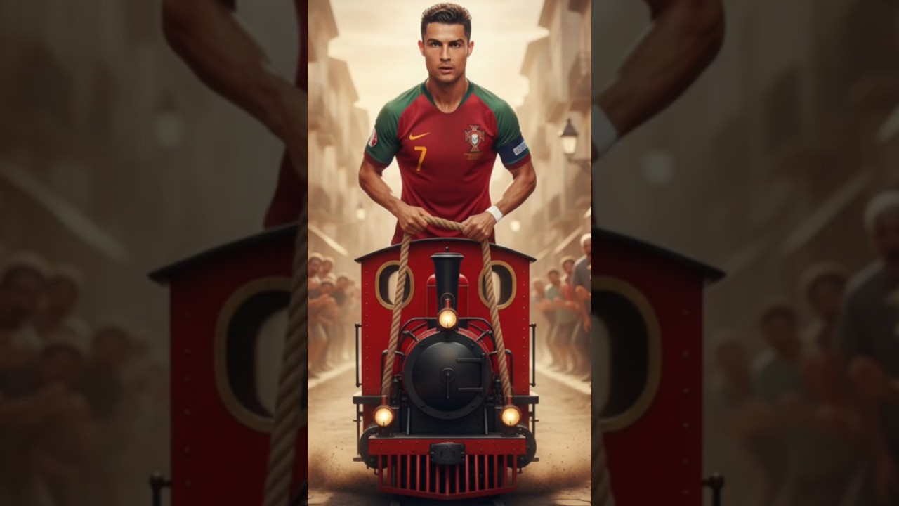 Messi, Neymar & Mbappe a Train. Ronaldo 2Train💥💪😱 