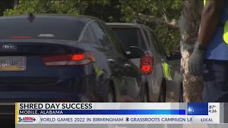 BBB and WKRG's "Community Shred Day" huge success
