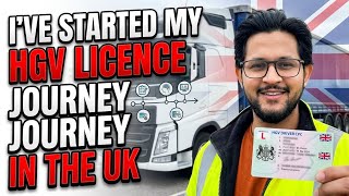 How to Get an HGV Licence in the UK 🇬🇧 | Step-by-Step Journey Starts!