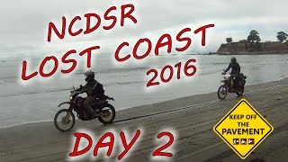 NCDSR Lost Coast Trip 2016 Day 2 - KOTP - Dual Sport Ride Report
