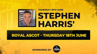 Stephen Harris' Royal Ascot ITV Racing tips - Thursday 18th June