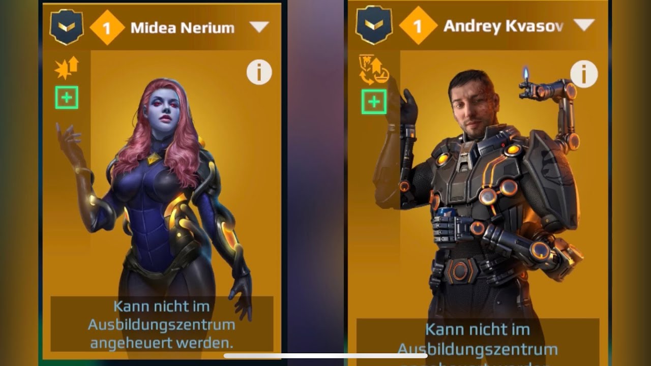 [WR] War Robots - BREAKING NEWS - New Pilots Midea and Andrey in Legendary Pilot Section 