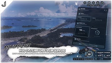 FiveM HUD Script Jota Dev System Showcase | Dynamic, Responsive, Optimized | ESX, QBox & QB-Core