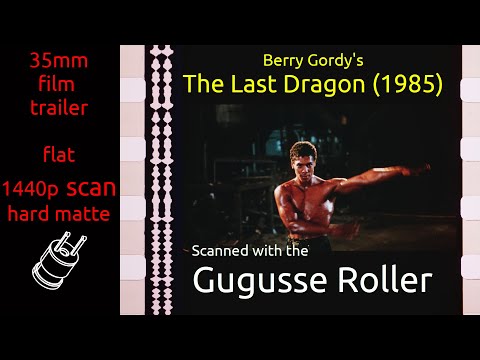 Berry Gordy's The Last Dragon (1985) 35mm film trailer, flat hard matte 1440p