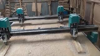 Mass Production with 4-Spindle CNC Router