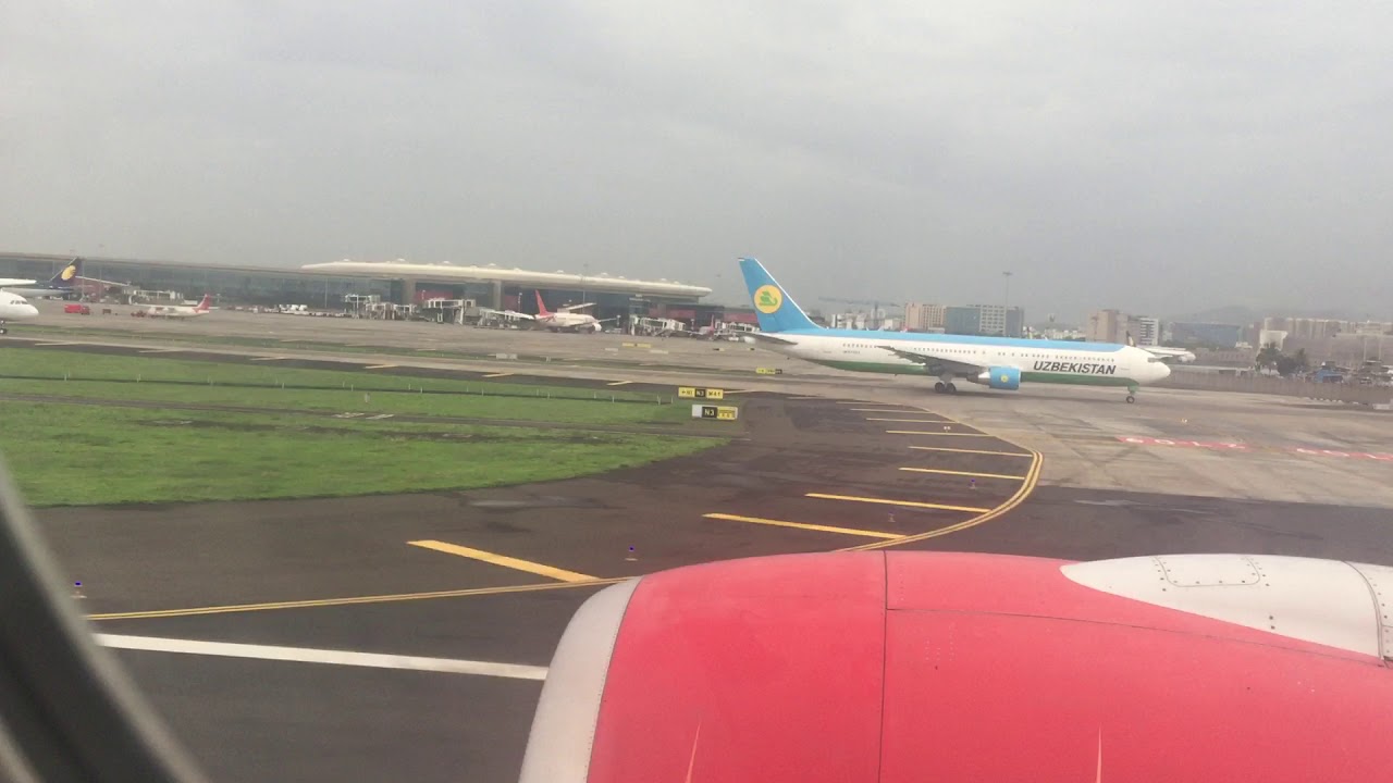 Take off Mumbai to New York YouTube