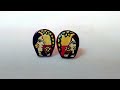 Eartop with clay|face painting on eartop