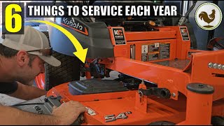 Kubota Z251 - Complete Springtime Tune-up and Clean