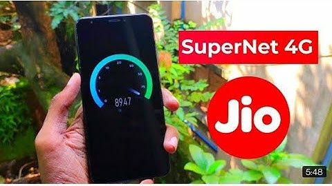 Jio 4G+ | Super 4G | Speedtest | Carrier Aggregation