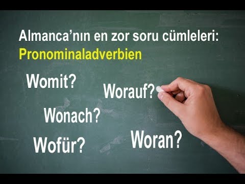 APRENDER ALEMÁN: Wovon, worüber, wofür, woraus, wozu, woran, worauf…