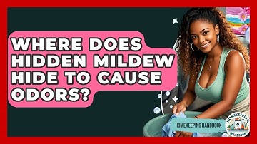 Where Does Hidden Mildew Hide To Cause Odors? - Homekeeping Handbook